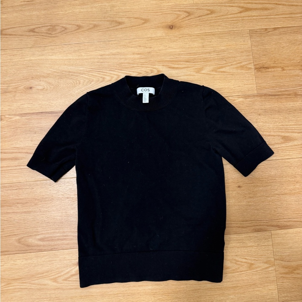 COS Dark Knit Top